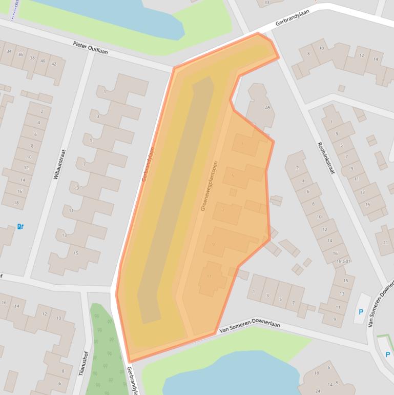 Kaart van postcodegebied 4908DK.