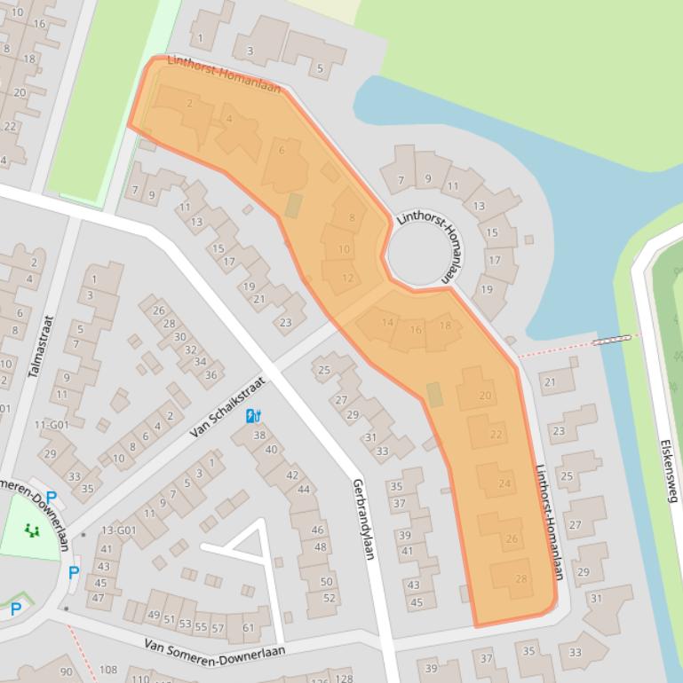 Kaart van postcodegebied 4908DM.