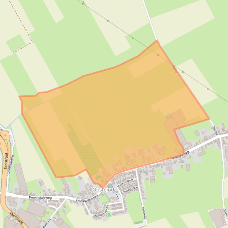 Kaart van postcodegebied 4909AG.