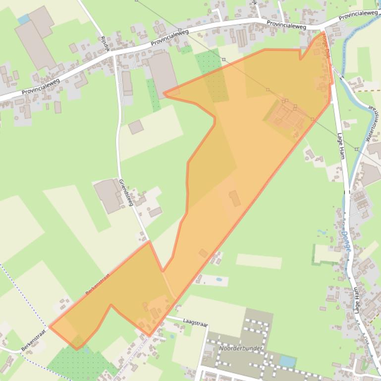 Kaart van postcodegebied 4909BM.