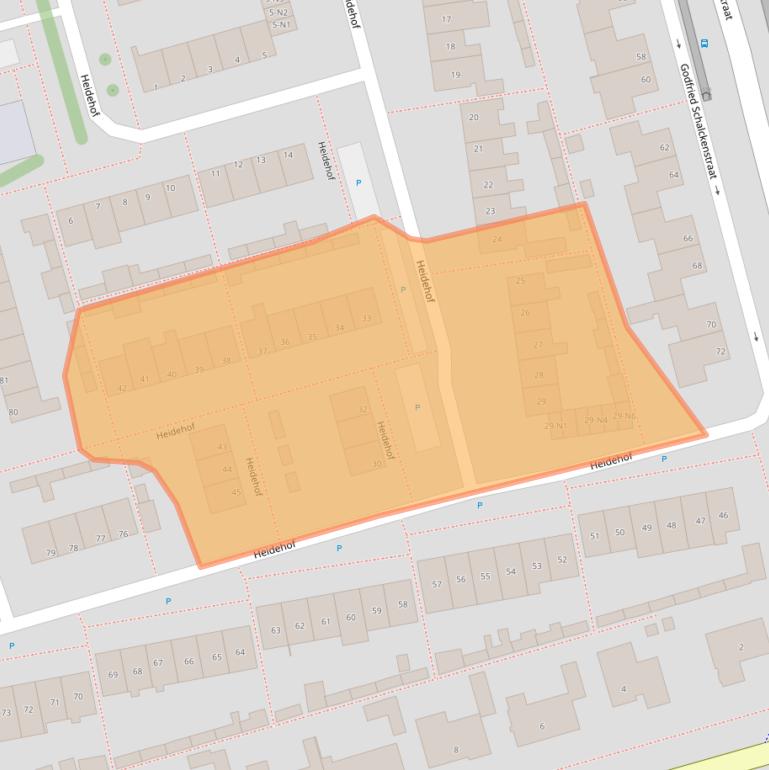 Kaart van postcodegebied 4921GB.