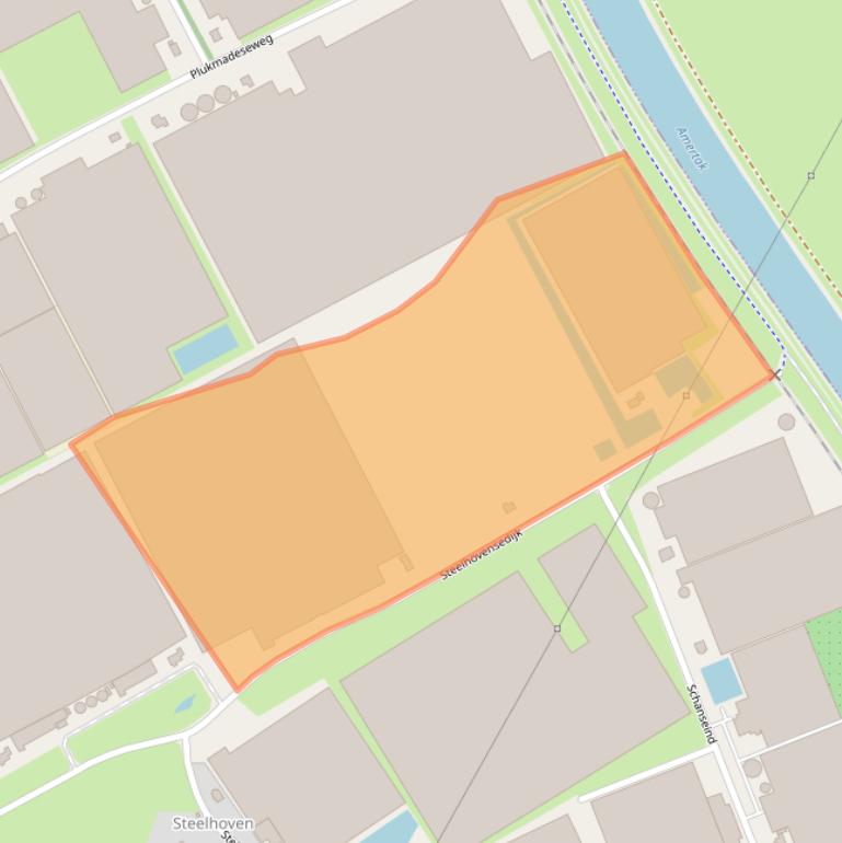 Kaart van postcodegebied 4921PX.