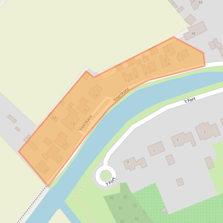 Kaart van postcodegebied 4924BK.