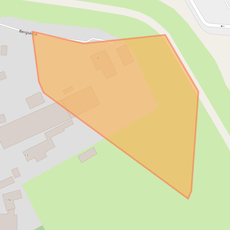 Kaart van postcodegebied 4924BS.