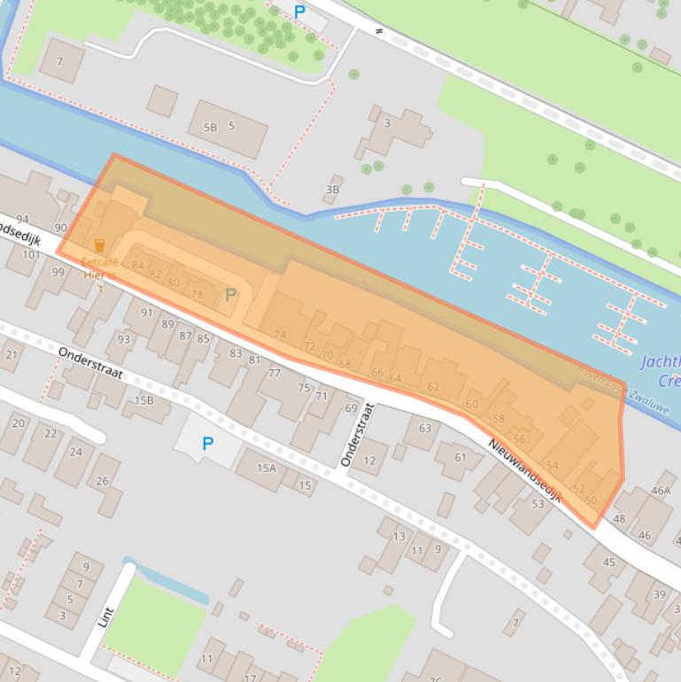 Kaart van postcodegebied 4926AS.