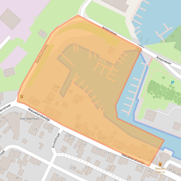 Kaart van postcodegebied 4926AT.