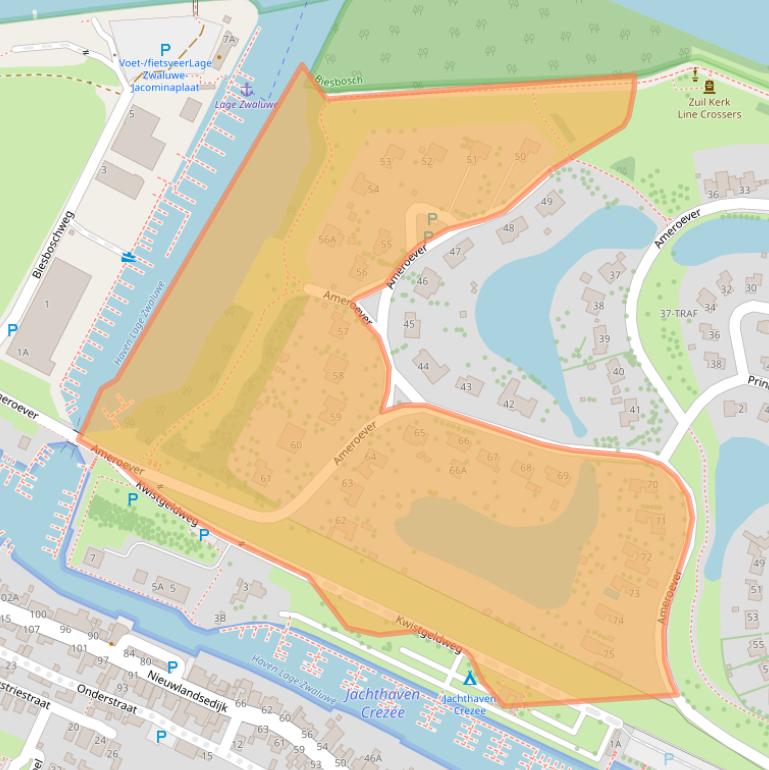 Kaart van postcodegebied 4926ED.