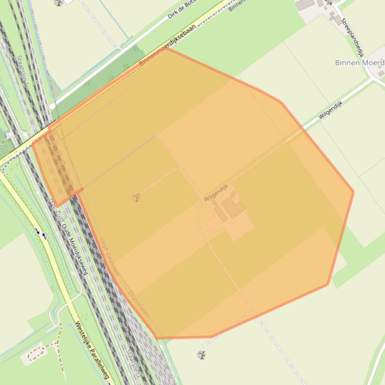 Kaart van postcodegebied 4926PL.