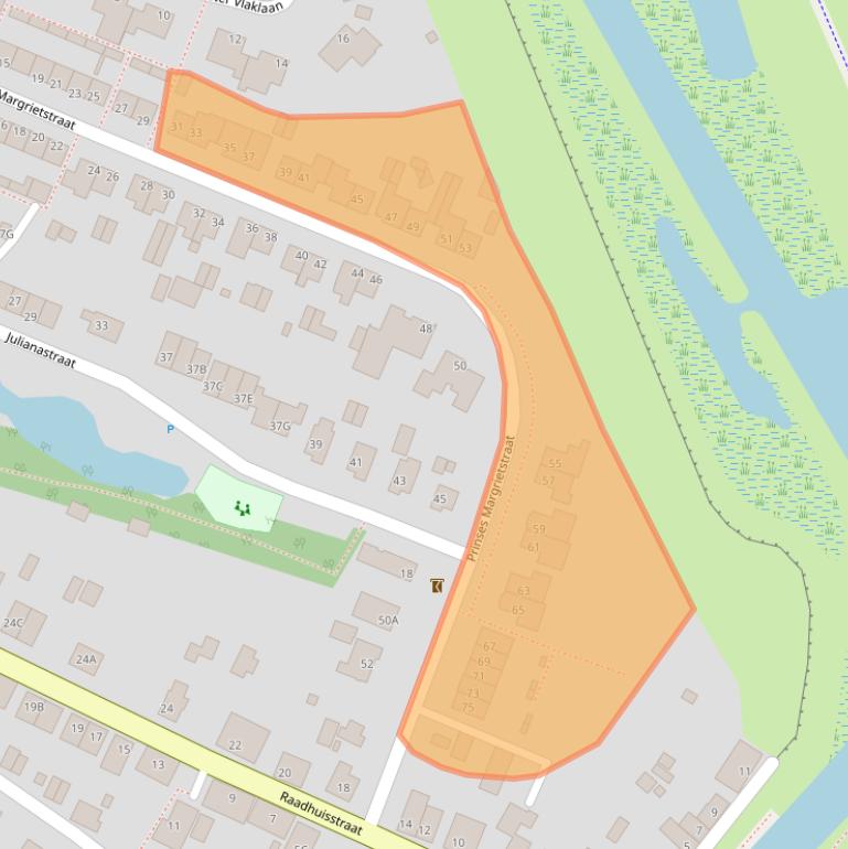 Kaart van postcodegebied 4927AH.