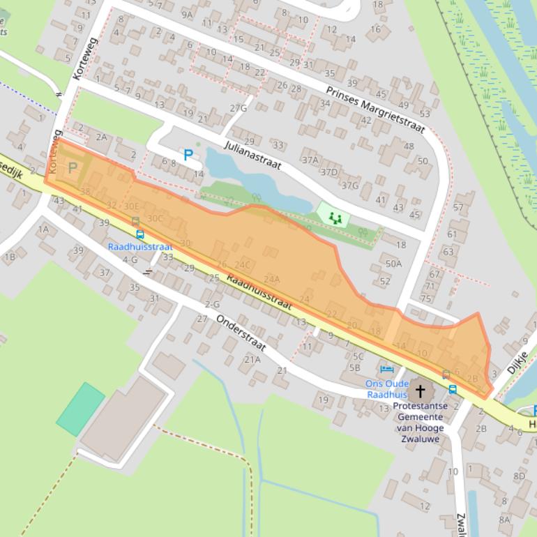 Kaart van postcodegebied 4927AN.