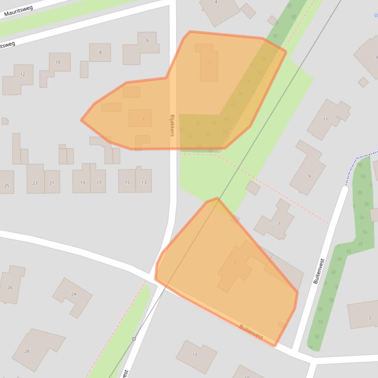 Kaart van postcodegebied 4931CJ.