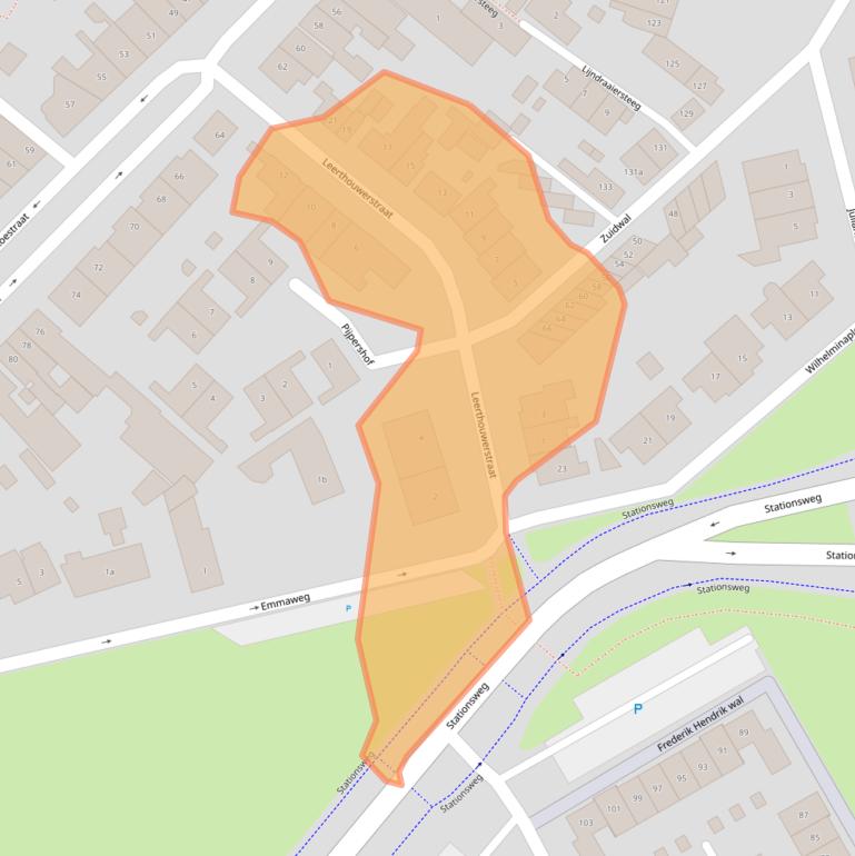 Kaart van postcodegebied 4931CX.