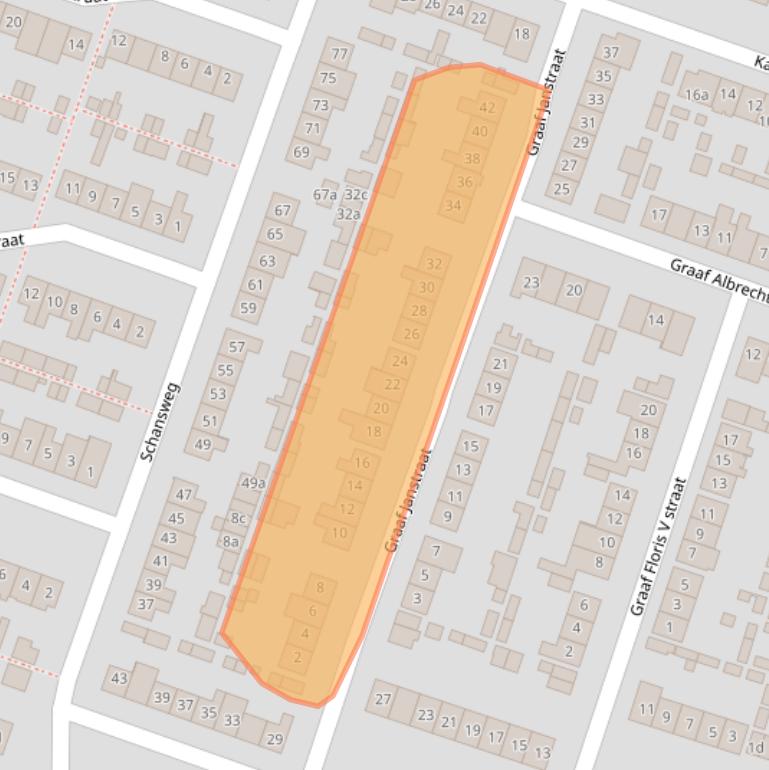Kaart van postcodegebied 4931HM.
