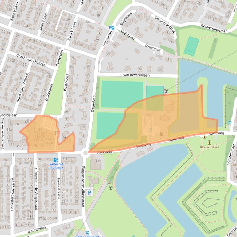 Kaart van postcodegebied 4931HV.