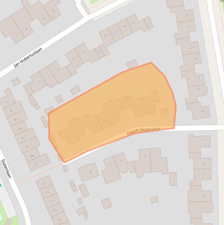 Kaart van postcodegebied 4931KK.