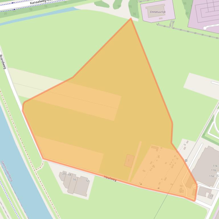 Kaart van postcodegebied 4931NE.