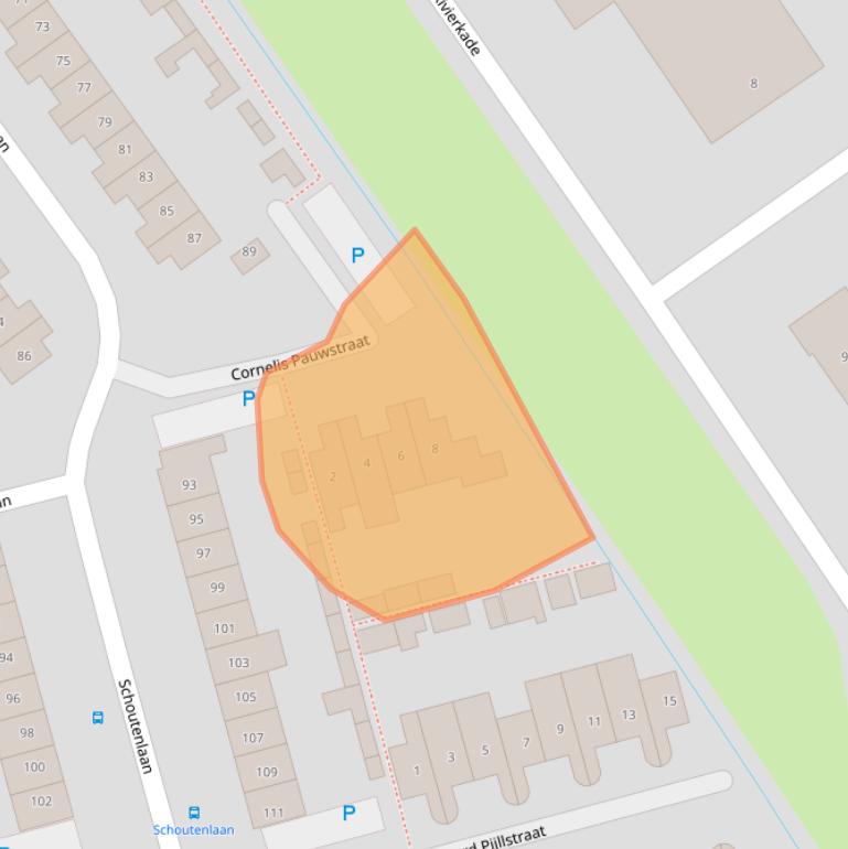 Kaart van postcodegebied 4931RM.