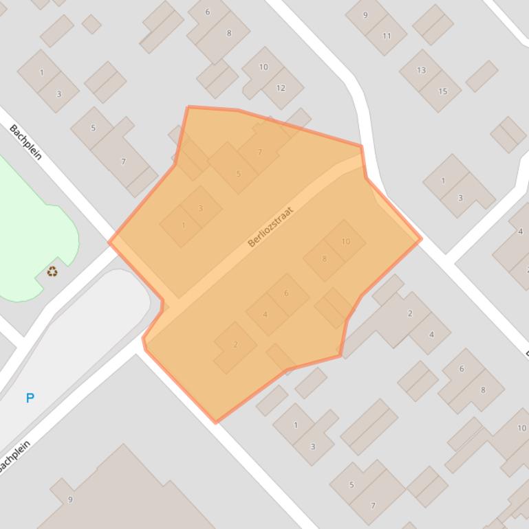 Kaart van postcodegebied 4941AA.