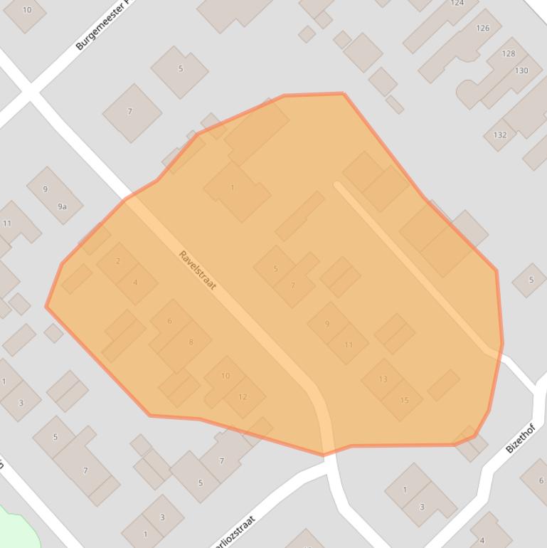 Kaart van postcodegebied 4941AB.