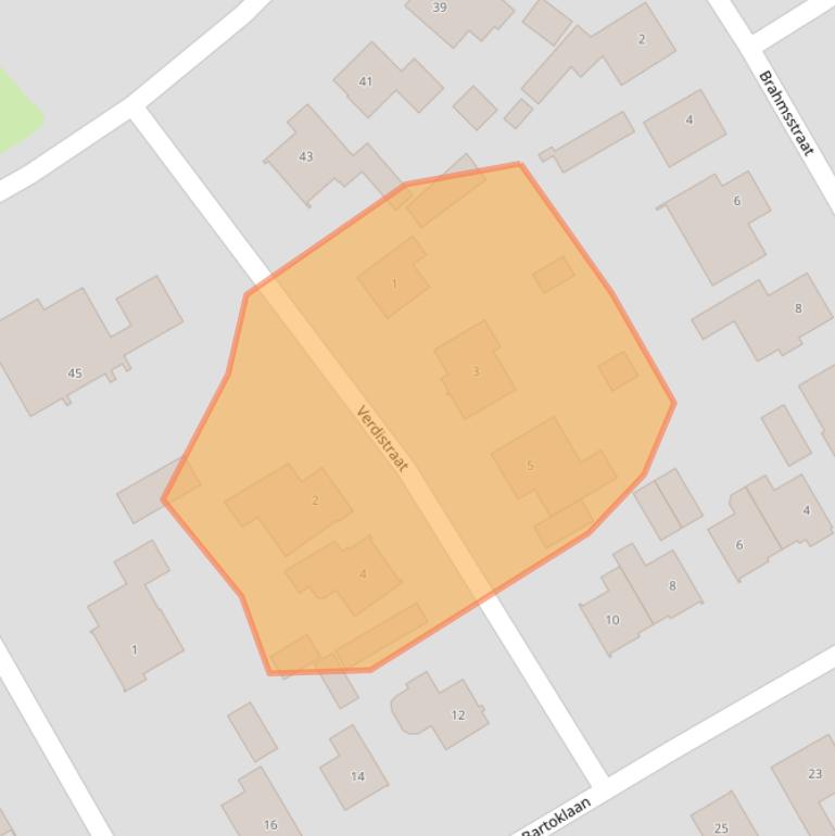 Kaart van postcodegebied 4941AH.