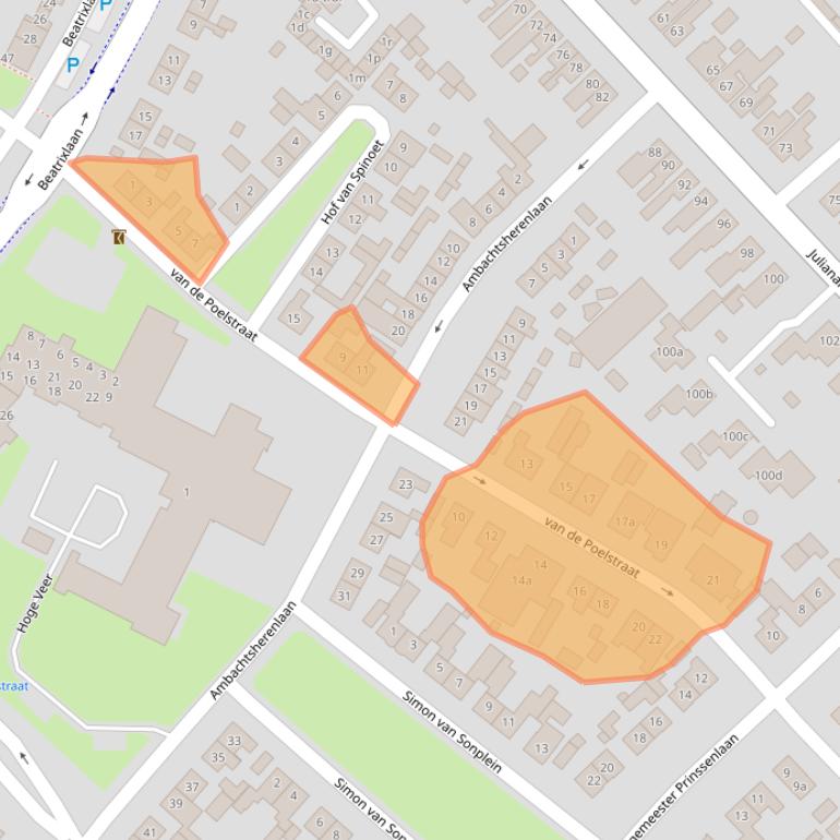 Kaart van postcodegebied 4941AL.