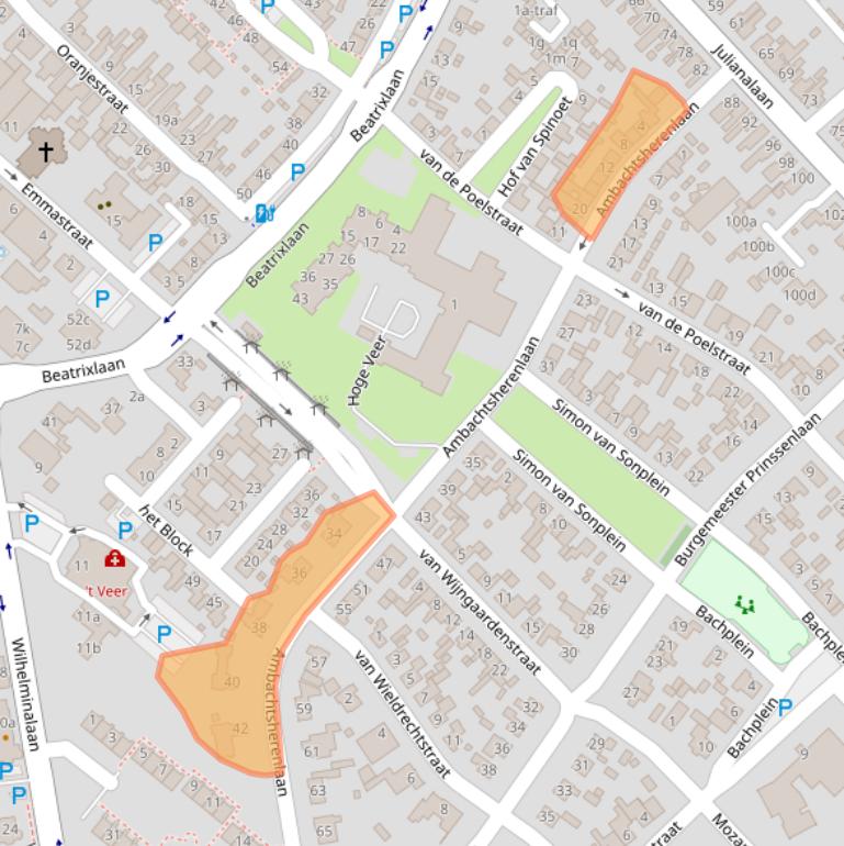 Kaart van postcodegebied 4941AS.