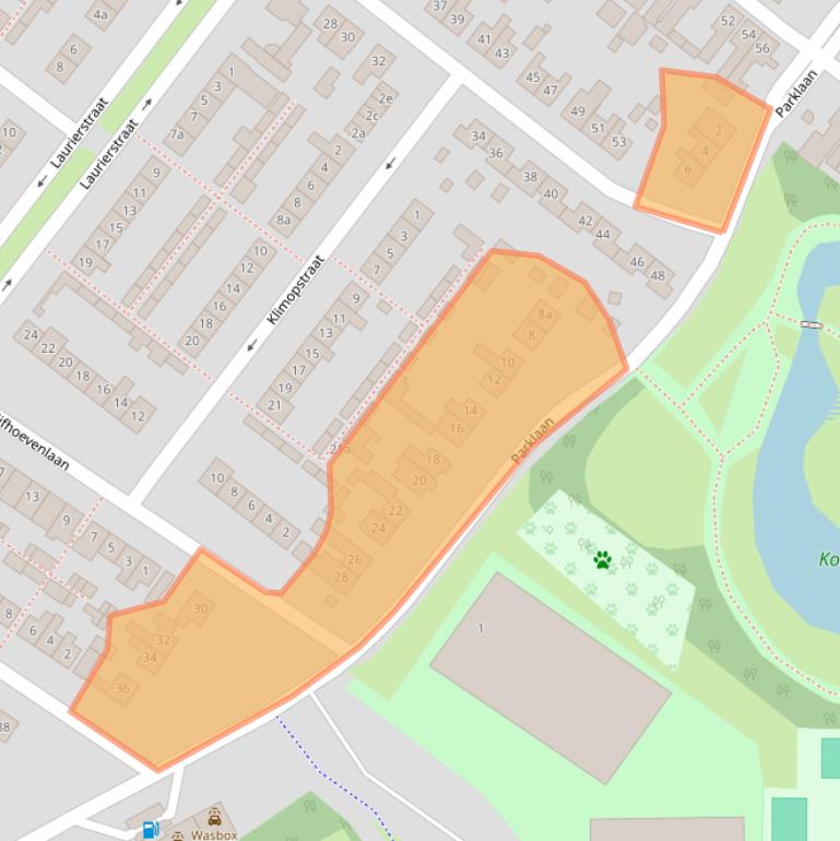 Kaart van postcodegebied 4941BB.