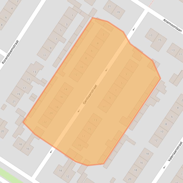 Kaart van postcodegebied 4941BR.
