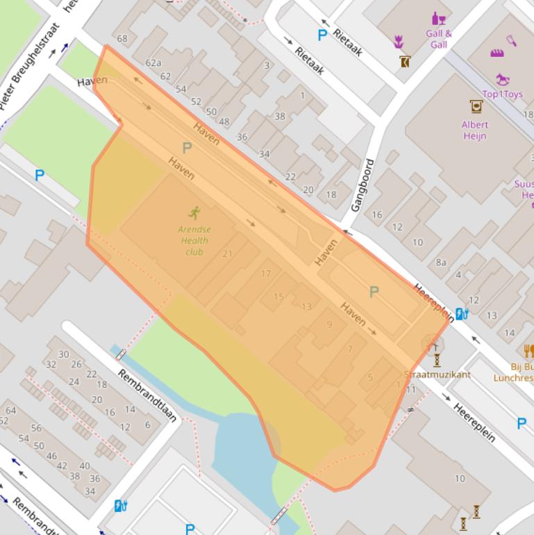 Kaart van postcodegebied 4941DE.