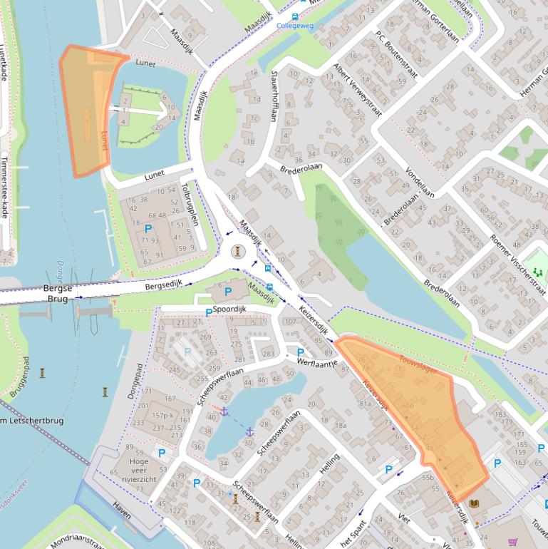 Kaart van postcodegebied 4941GG.