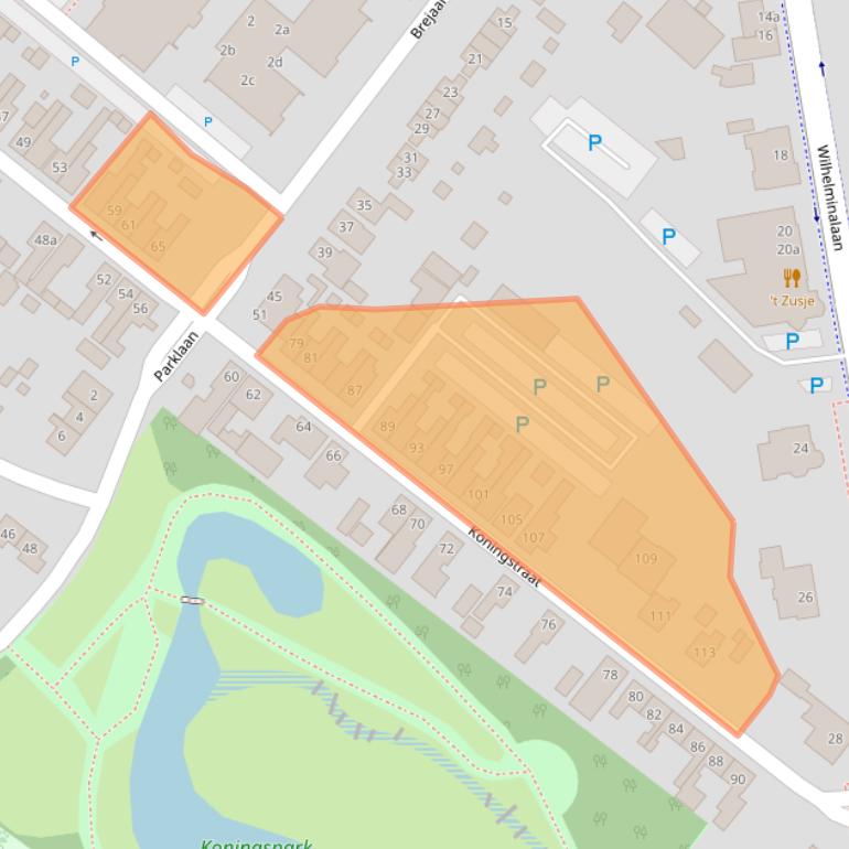 Kaart van postcodegebied 4941GV.