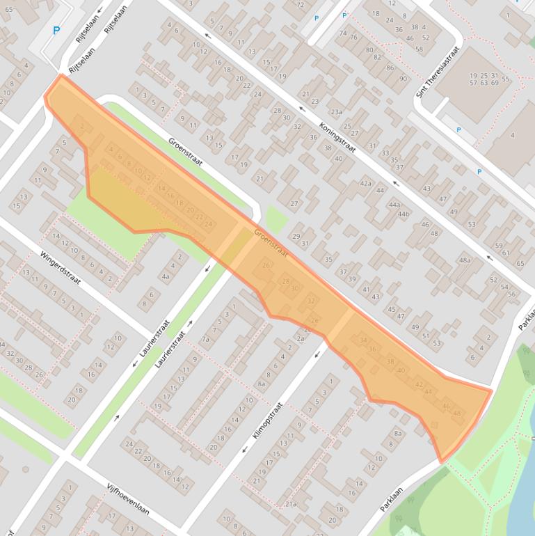Kaart van postcodegebied 4941HB.
