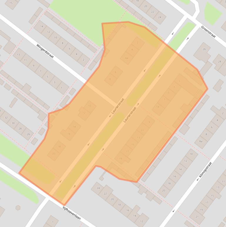 Kaart van postcodegebied 4941HD.