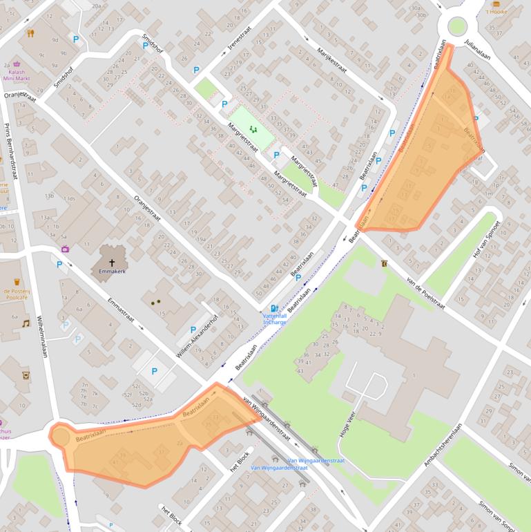 Kaart van postcodegebied 4941JH.