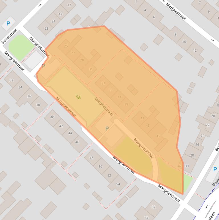 Kaart van postcodegebied 4941JL.