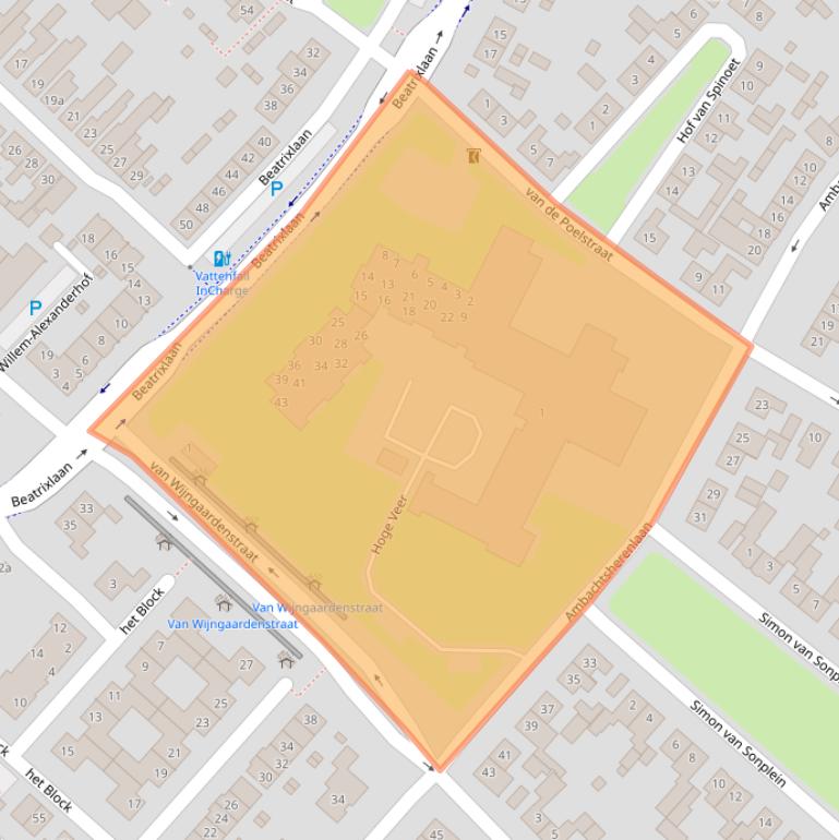 Kaart van postcodegebied 4941KH.