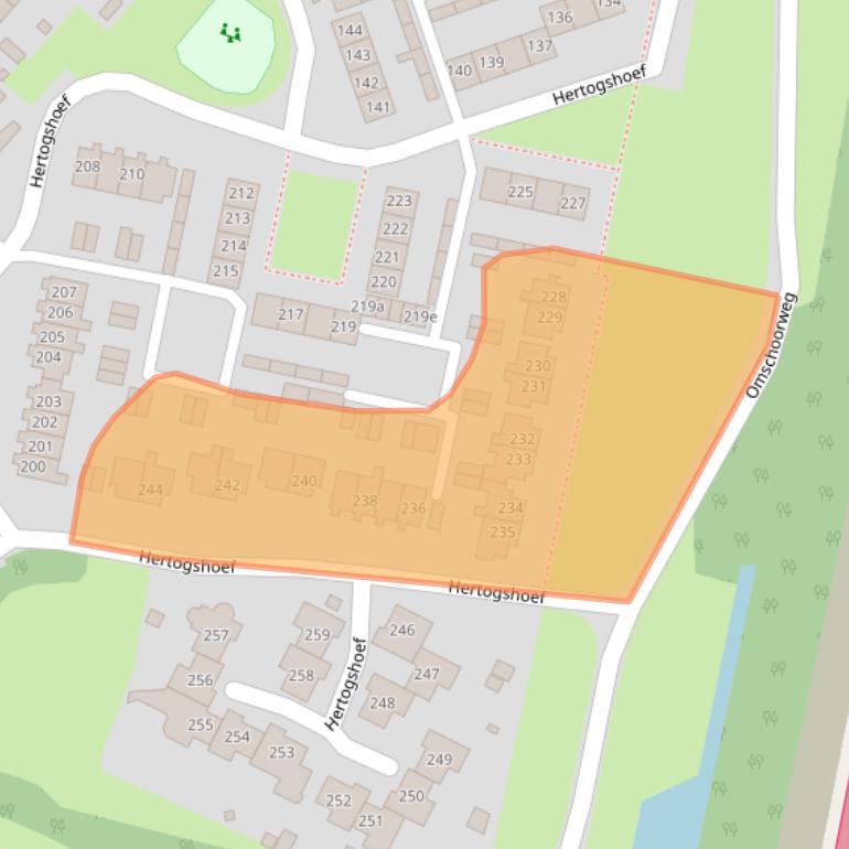 Kaart van postcodegebied 4941KK.