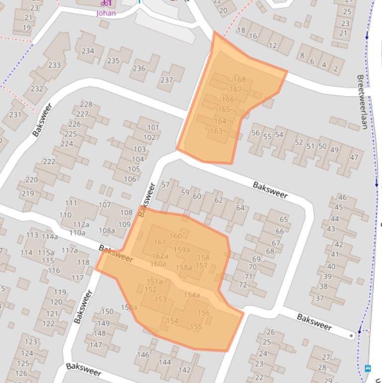Kaart van postcodegebied 4941LH.
