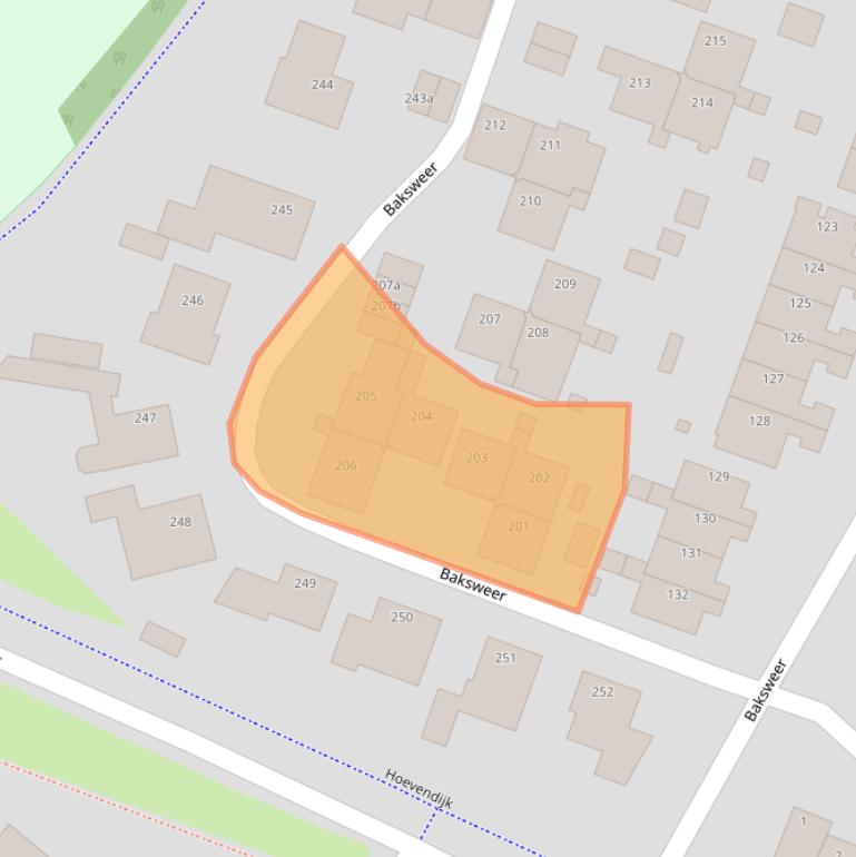 Kaart van postcodegebied 4941LJ.