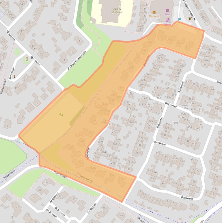 Kaart van postcodegebied 4941LL.