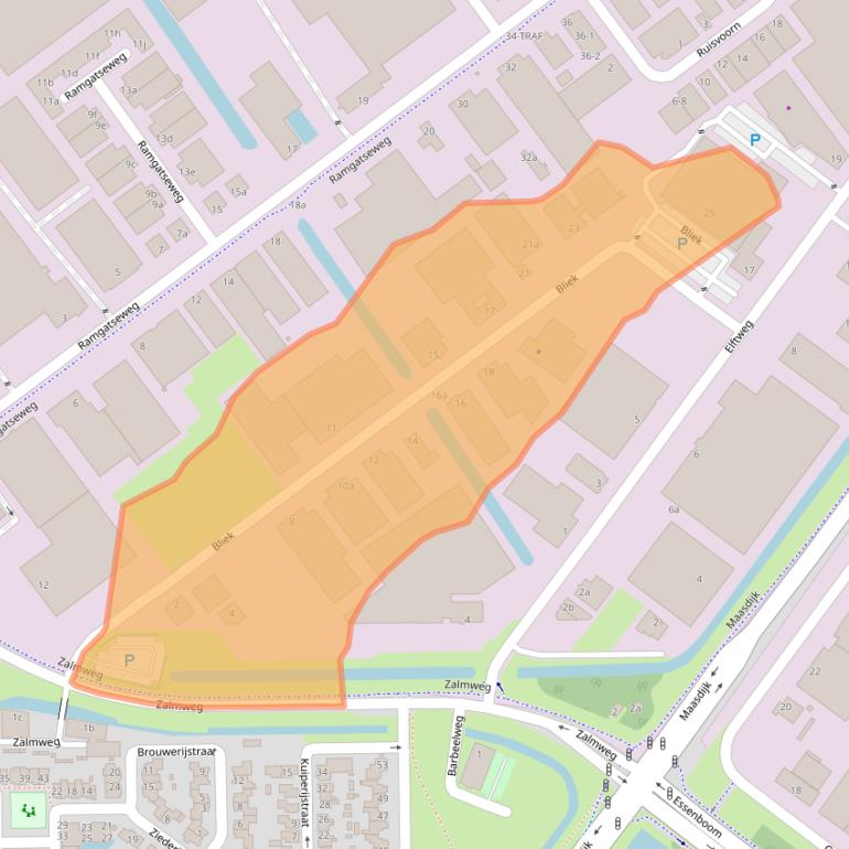 Kaart van postcodegebied 4941SG.