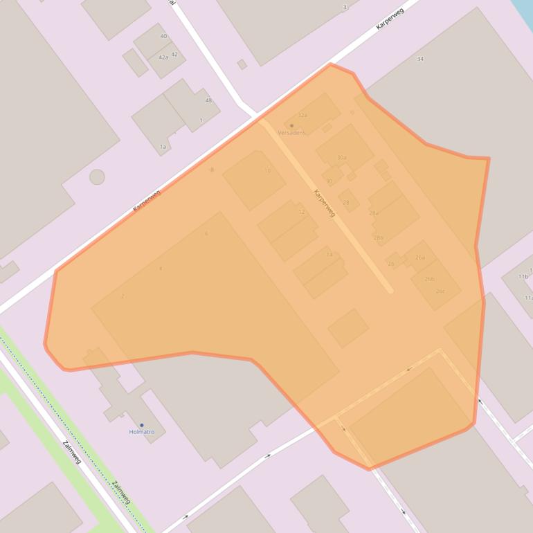 Kaart van postcodegebied 4941SL.