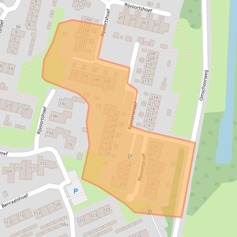 Kaart van postcodegebied 4941VH.
