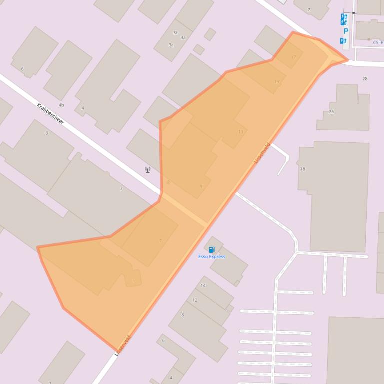 Kaart van postcodegebied 4941VK.