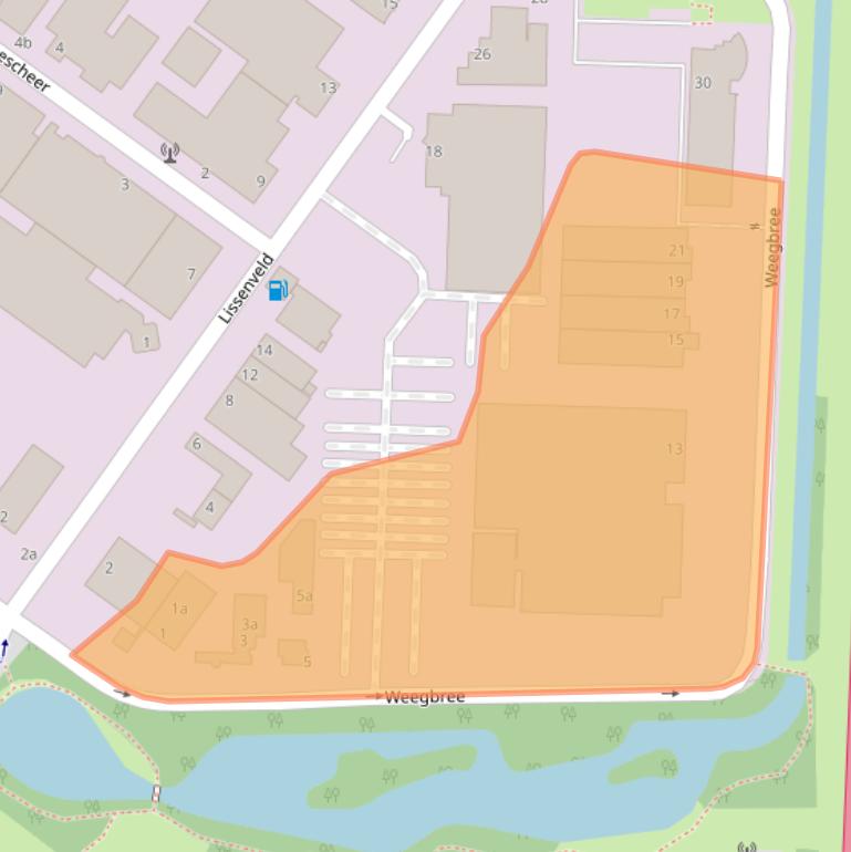 Kaart van postcodegebied 4941VT.