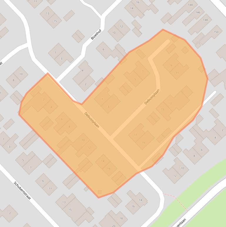 Kaart van postcodegebied 4941WD.