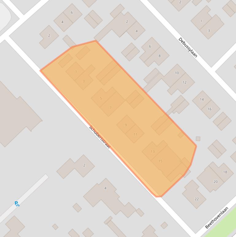 Kaart van postcodegebied 4941WE.