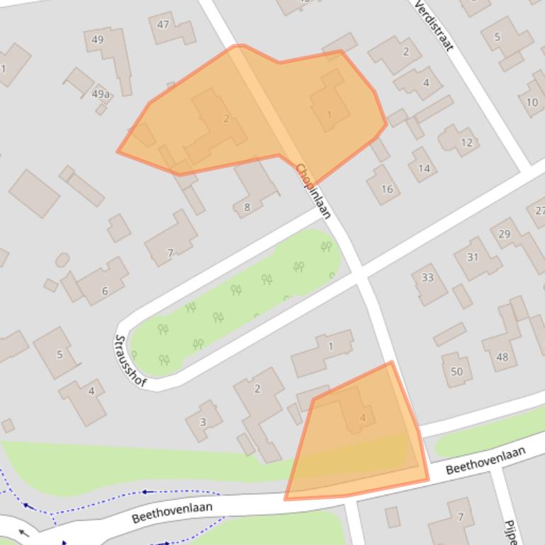 Kaart van postcodegebied 4941WJ.