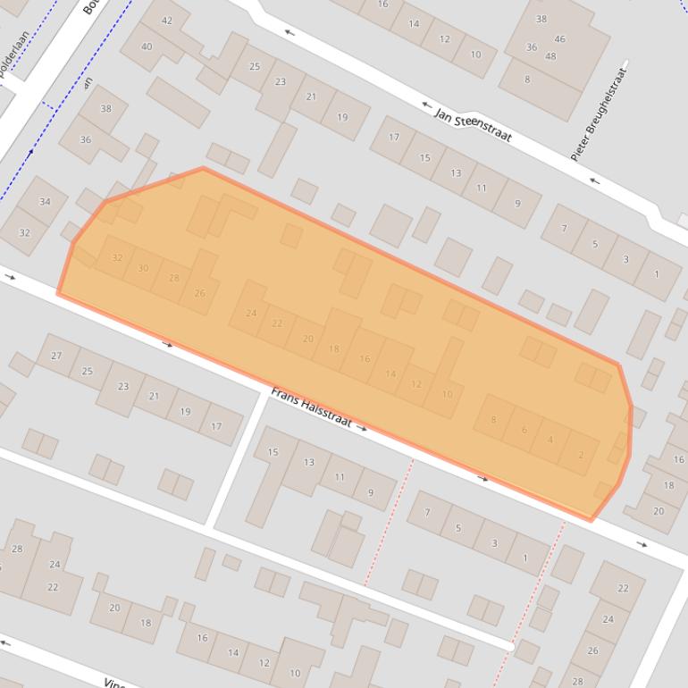 Kaart van postcodegebied 4941ZH.