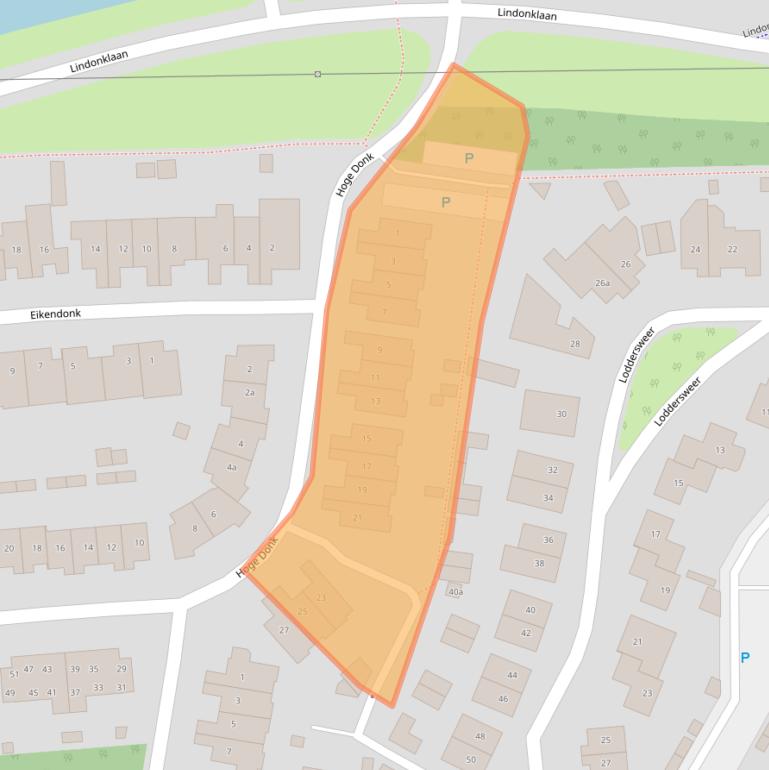 Kaart van postcodegebied 4942BB.